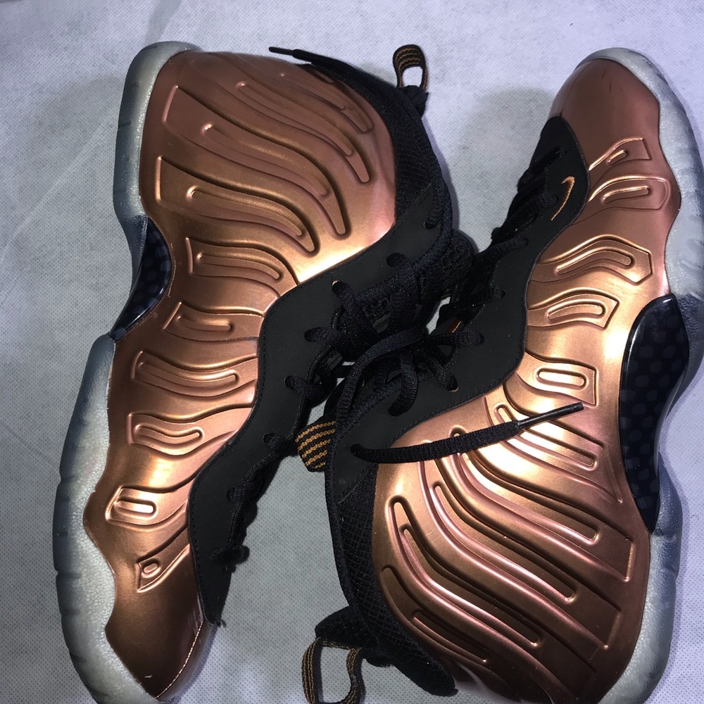 Nike foamposite one copper size 6.5y